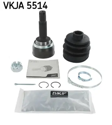 Gelenksatz, Antriebswelle Vorderachse radseitig SKF VKJA 5514 Bild Gelenksatz, Antriebswelle Vorderachse radseitig SKF VKJA 5514
