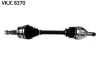Antriebswelle Vorderachse links SKF VKJC 8370