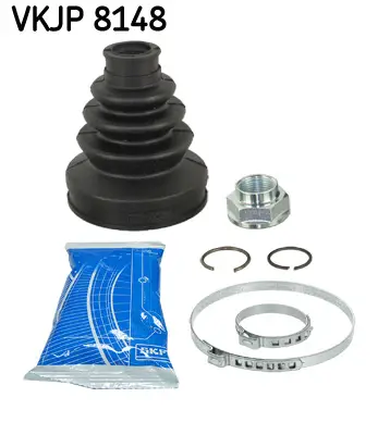 Faltenbalgsatz, Antriebswelle Vorderachse beidseitig getriebeseitig SKF VKJP 8148 Bild Faltenbalgsatz, Antriebswelle Vorderachse beidseitig getriebeseitig SKF VKJP 8148