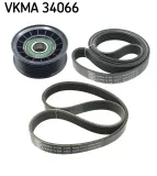 Keilrippenriemensatz SKF VKMA 34066