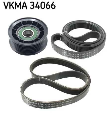 Keilrippenriemensatz SKF VKMA 34066 Bild Keilrippenriemensatz SKF VKMA 34066
