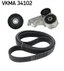 Keilrippenriemensatz SKF VKMA 34102