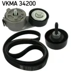 Keilrippenriemensatz SKF VKMA 34200