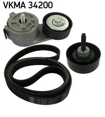 Keilrippenriemensatz SKF VKMA 34200 Bild Keilrippenriemensatz SKF VKMA 34200