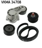 Keilrippenriemensatz SKF VKMA 34708