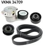 Keilrippenriemensatz SKF VKMA 34709