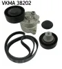 Keilrippenriemensatz SKF VKMA 38202
