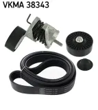 Keilrippenriemensatz SKF VKMA 38343