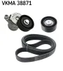 Keilrippenriemensatz SKF VKMA 38871