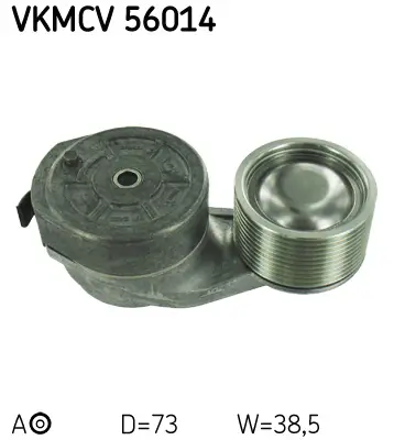 Zahnriemensatz SKF VKMA 02168 Bild Zahnriemensatz SKF VKMA 02168