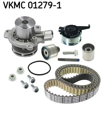 Wasserpumpe + Zahnriemensatz SKF VKMC 01279-1