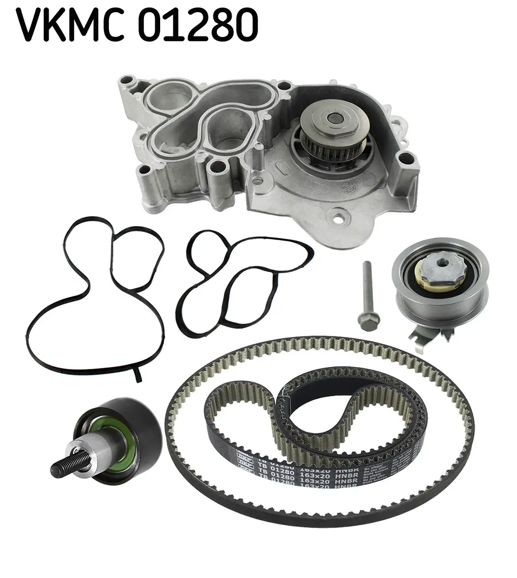 Wasserpumpe + Zahnriemensatz SKF VKMC 01280