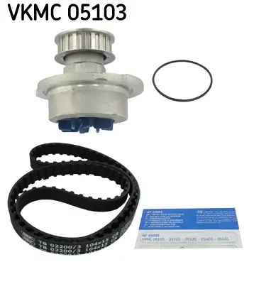 Wasserpumpe + Zahnriemensatz SKF VKMC 05103 Bild Wasserpumpe + Zahnriemensatz SKF VKMC 05103