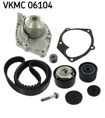Wasserpumpe + Zahnriemensatz SKF VKMC 06104 Bild Wasserpumpe + Zahnriemensatz SKF VKMC 06104