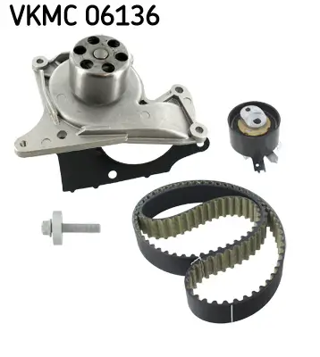 Wasserpumpe + Zahnriemensatz SKF VKMC 06136 Bild Wasserpumpe + Zahnriemensatz SKF VKMC 06136