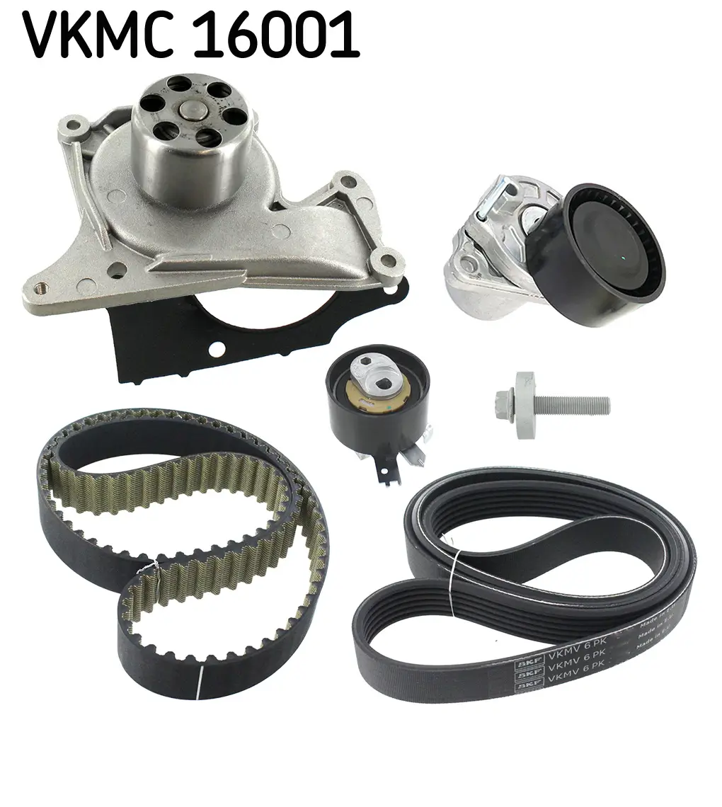 Wasserpumpe + Zahnriemensatz SKF VKMC 16001