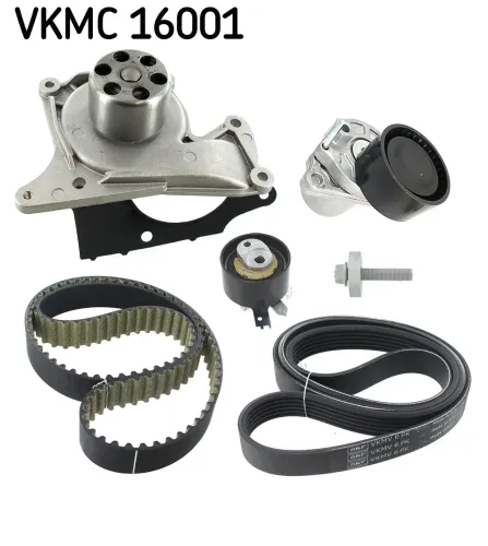 Wasserpumpe + Zahnriemensatz SKF VKMC 16001 Bild Wasserpumpe + Zahnriemensatz SKF VKMC 16001