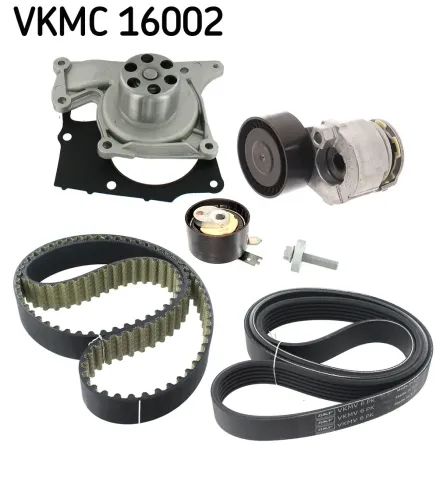 Wasserpumpe + Zahnriemensatz SKF VKMC 16002 Bild Wasserpumpe + Zahnriemensatz SKF VKMC 16002