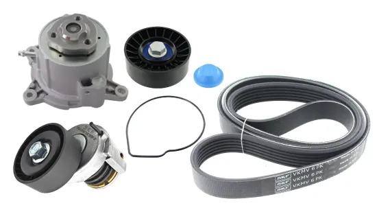 Wasserpumpe + Keilrippenriemensatz SKF VKMC 31154 Bild Wasserpumpe + Keilrippenriemensatz SKF VKMC 31154