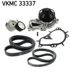 Wasserpumpe + Keilrippenriemensatz SKF VKMC 33337