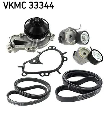 Wasserpumpe + Keilrippenriemensatz SKF VKMC 33344