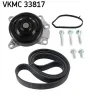 Wasserpumpe + Keilrippenriemensatz SKF VKMC 33817