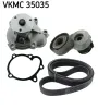 Wasserpumpe + Keilrippenriemensatz SKF VKMC 35035