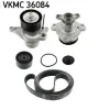 Wasserpumpe + Keilrippenriemensatz SKF VKMC 36084