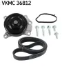 Wasserpumpe + Keilrippenriemensatz SKF VKMC 36812
