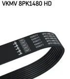 Keilrippenriemen SKF VKMV 8PK1480 HD