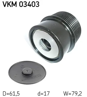 Generatorfreilauf SKF VKM 03403 Bild Generatorfreilauf SKF VKM 03403