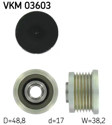 Generatorfreilauf SKF VKM 03603
