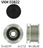 Generatorfreilauf SKF VKM 03822