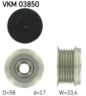 Generatorfreilauf SKF VKM 03850