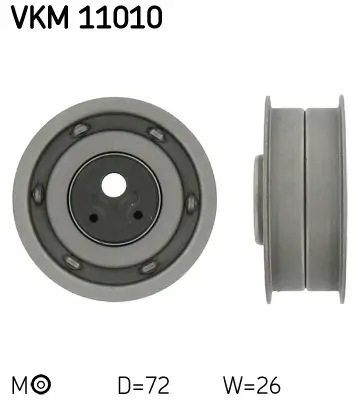 Spannrolle, Zahnriemen SKF VKM 11010 Bild Spannrolle, Zahnriemen SKF VKM 11010