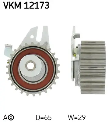 Spannrolle, Zahnriemen SKF VKM 12173