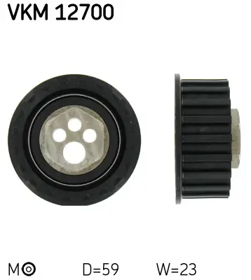 Spannrolle, Zahnriemen SKF VKM 12700