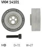 Spannrolle, Zahnriemen SKF VKM 14101