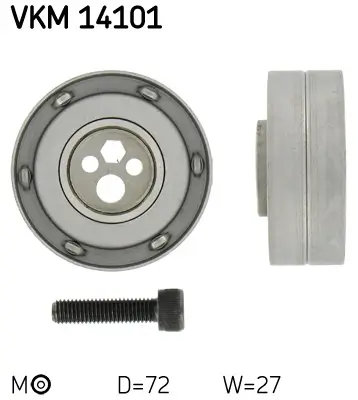 Spannrolle, Zahnriemen SKF VKM 14101 Bild Spannrolle, Zahnriemen SKF VKM 14101