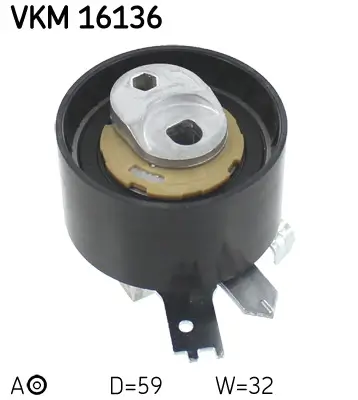 Spannrolle, Zahnriemen SKF VKM 16136 Bild Spannrolle, Zahnriemen SKF VKM 16136