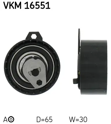Spannrolle, Zahnriemen SKF VKM 16551 Bild Spannrolle, Zahnriemen SKF VKM 16551