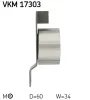 Spannrolle, Zahnriemen SKF VKM 17303 Bild Spannrolle, Zahnriemen SKF VKM 17303