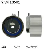 Spannrolle, Zahnriemen links unten SKF VKM 18601
