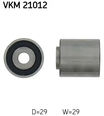 Umlenk-/Führungsrolle, Zahnriemen SKF VKM 21012 Bild Umlenk-/Führungsrolle, Zahnriemen SKF VKM 21012