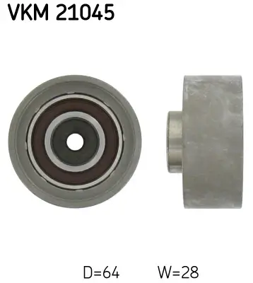 Umlenk-/Führungsrolle, Zahnriemen links unten SKF VKM 21045 Bild Umlenk-/Führungsrolle, Zahnriemen links unten SKF VKM 21045