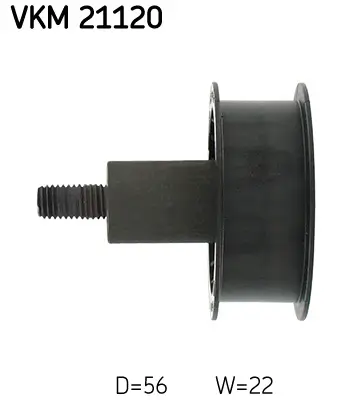 Umlenk-/Führungsrolle, Zahnriemen SKF VKM 21120 Bild Umlenk-/Führungsrolle, Zahnriemen SKF VKM 21120