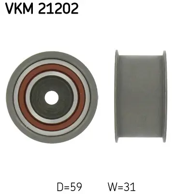 Umlenk-/Führungsrolle, Zahnriemen SKF VKM 21202