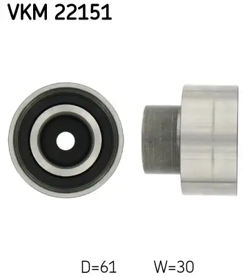 Umlenk-/Führungsrolle, Zahnriemen SKF VKM 22151