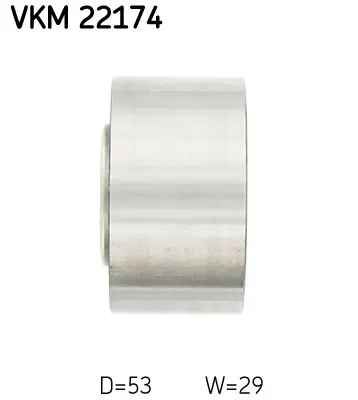 Umlenk-/Führungsrolle, Zahnriemen SKF VKM 22174 Bild Umlenk-/Führungsrolle, Zahnriemen SKF VKM 22174