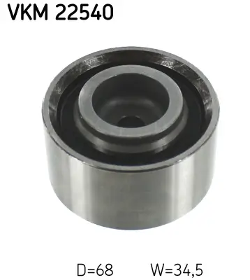 Umlenk-/Führungsrolle, Zahnriemen SKF VKM 22540